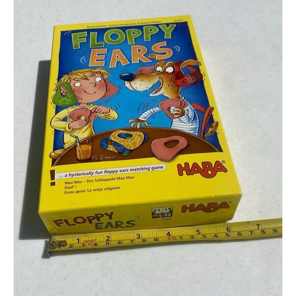 Haba Floppy Ears Hysterically Fun Floppy Ears Matching Game, ages 5 & Up EUC - Picture 3 of 10
